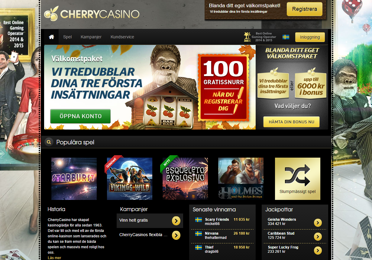 CherryCasino Screenshot